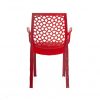 plastic chair red color
