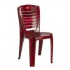 plastic chair maroon color