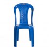 plastic chair blue color