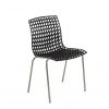 plastic chair web black color