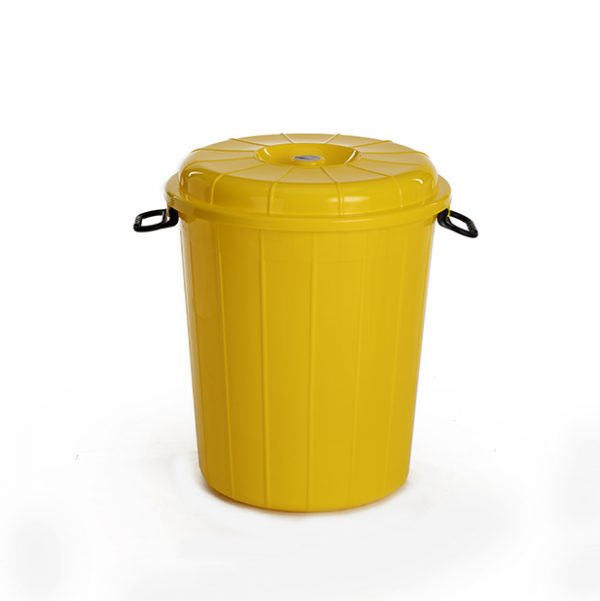 waste bin ornage color