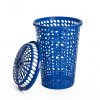 laundry basket blue color