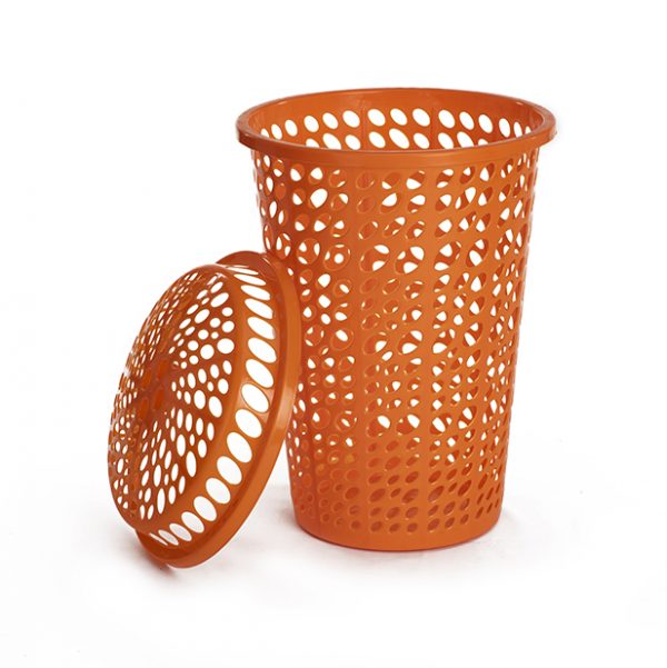 laundry basket orange color