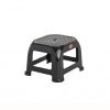 plastic stool black color