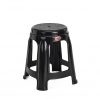 plastic stool black color
