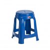 plastic stool blue color