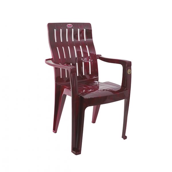 plastic chair - brown color