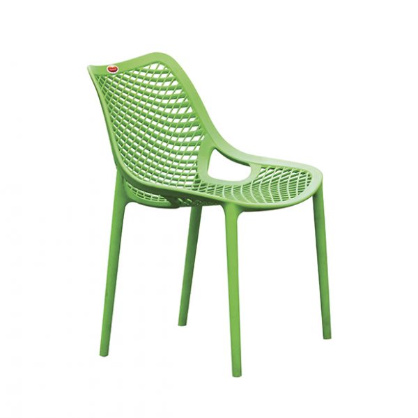 plastic chair - green color