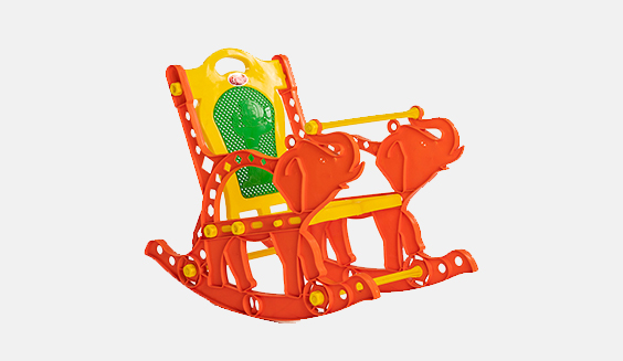 baby chair orange color