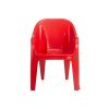 plastic chair - red color