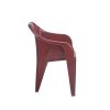 plasti chair - brown color
