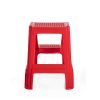 plastic stool - red color