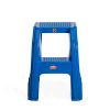 plastic stool - blue color
