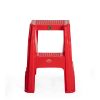 plastic chair stool -red color