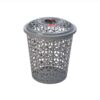 grey-colour-hexagon-laundry-basket