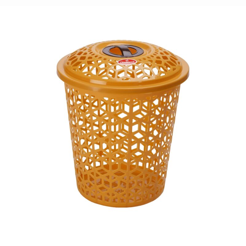 hexa-brown-colour-laundry-basket
