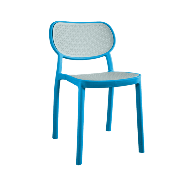 alfa-armless-blue-colour-chair