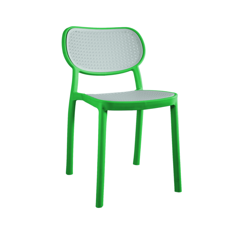 green-colour-alfa-armless-chair